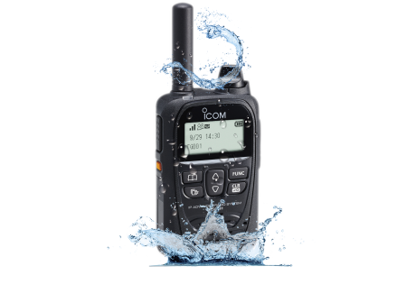 Portatif LTE ICOM IP503H dans l'eau